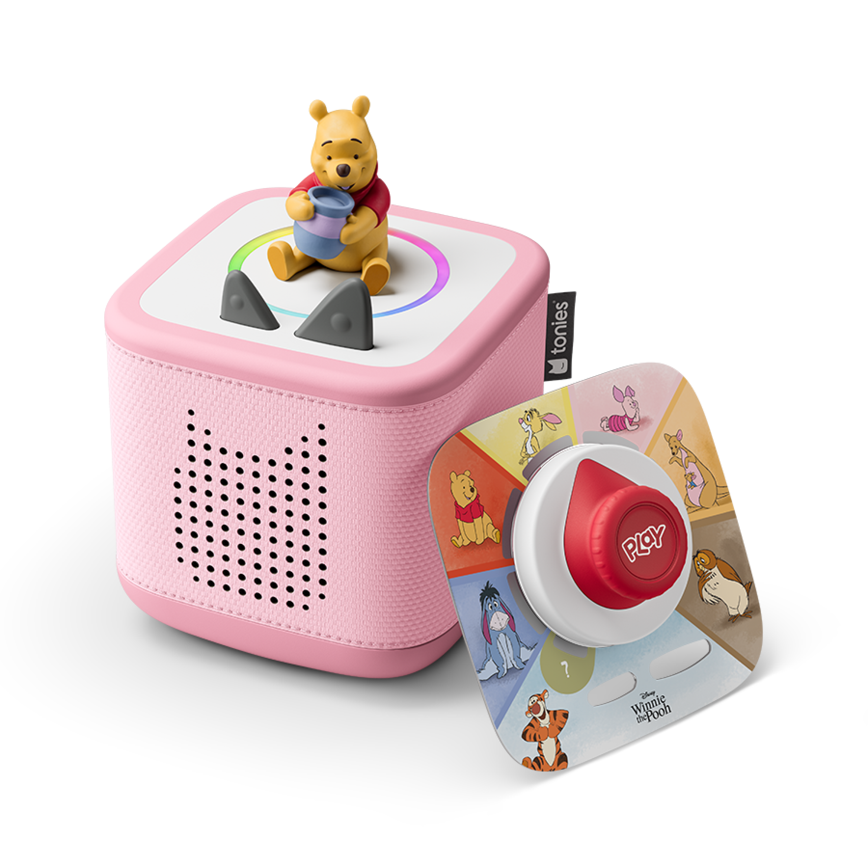 Disney Winnie the Pooh Toniebox 2 Full Play Set - Cloud Pink