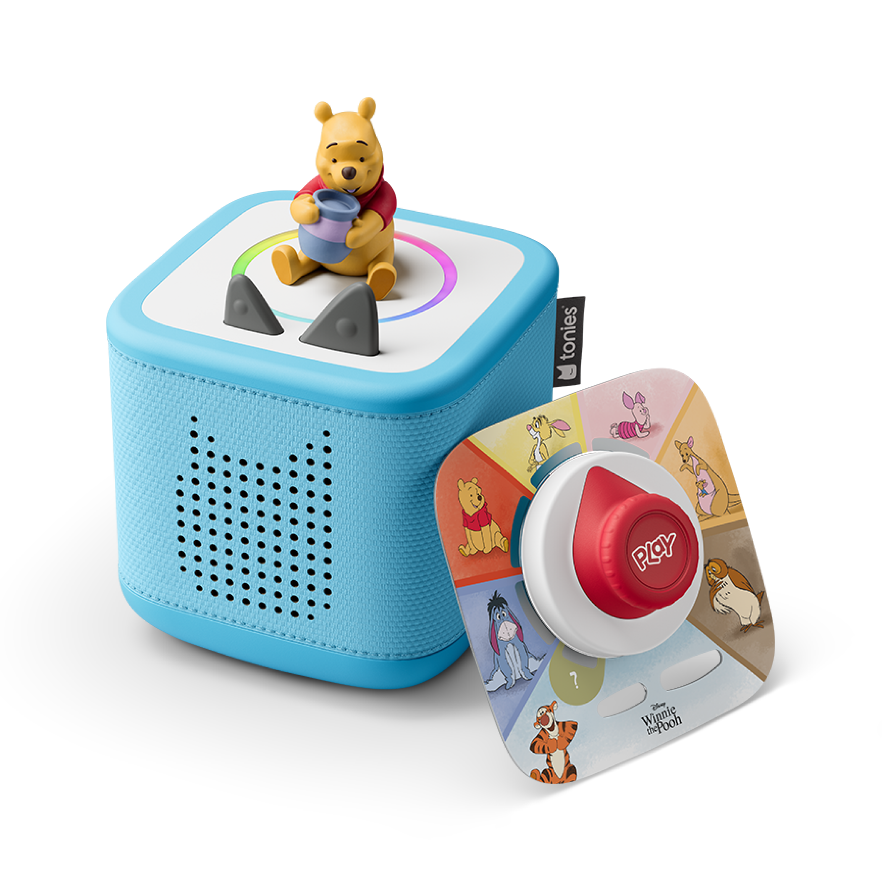 Disney Winnie the Pooh Toniebox 2 Full Play Set - Sky Blue