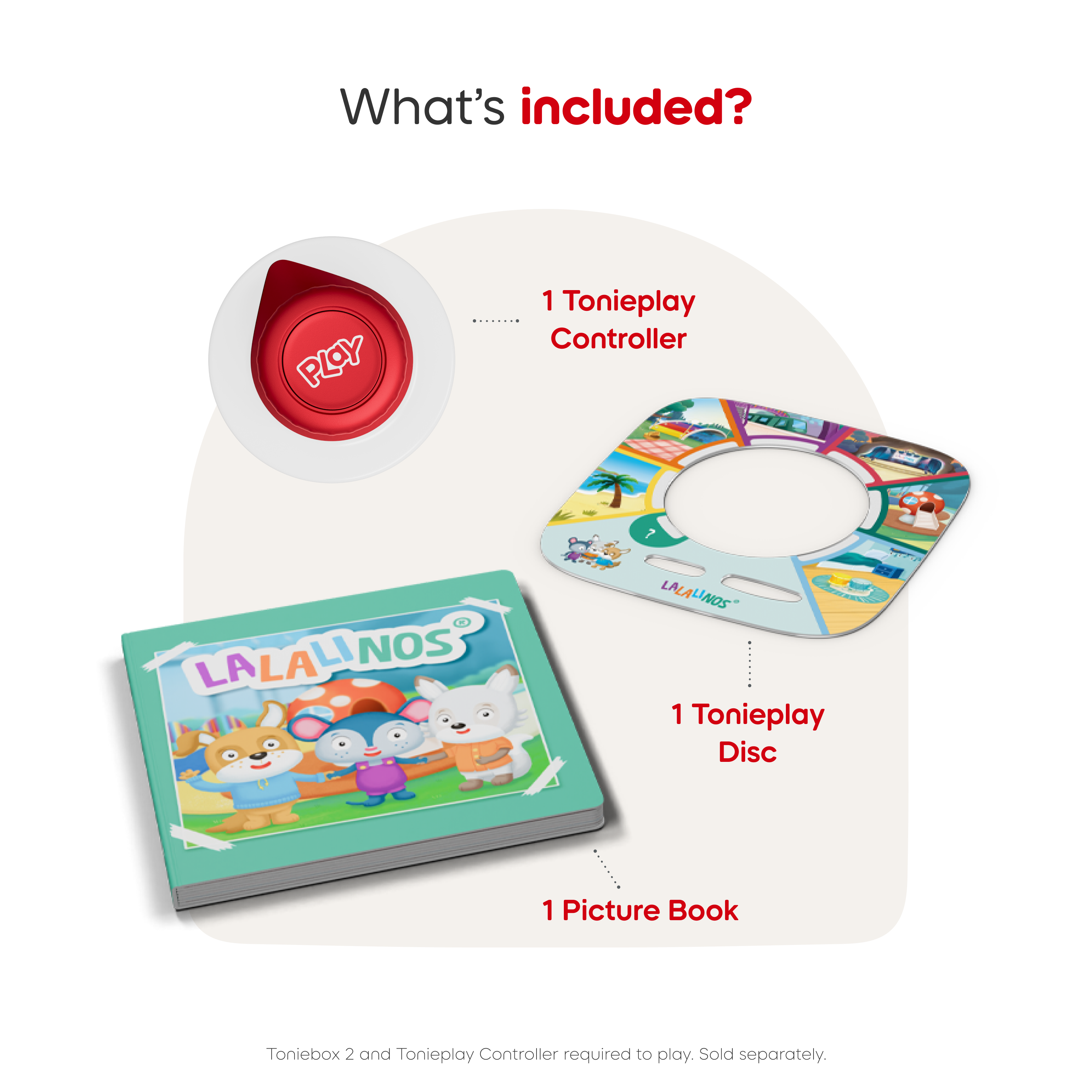 Lalalinos Find the Photo Tonieplay Controller + Game Set