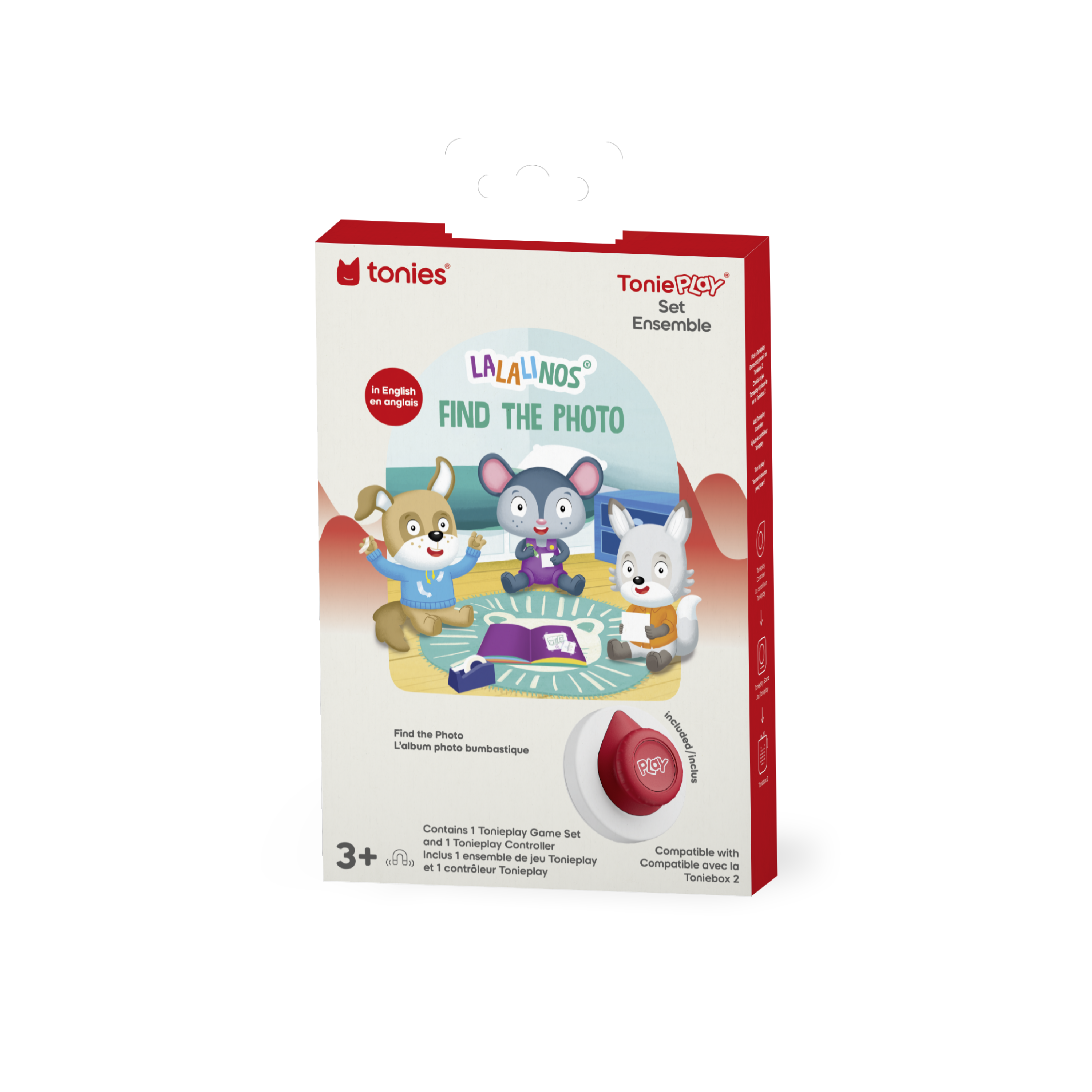 Lalalinos Find the Photo Tonieplay Controller + Game Set