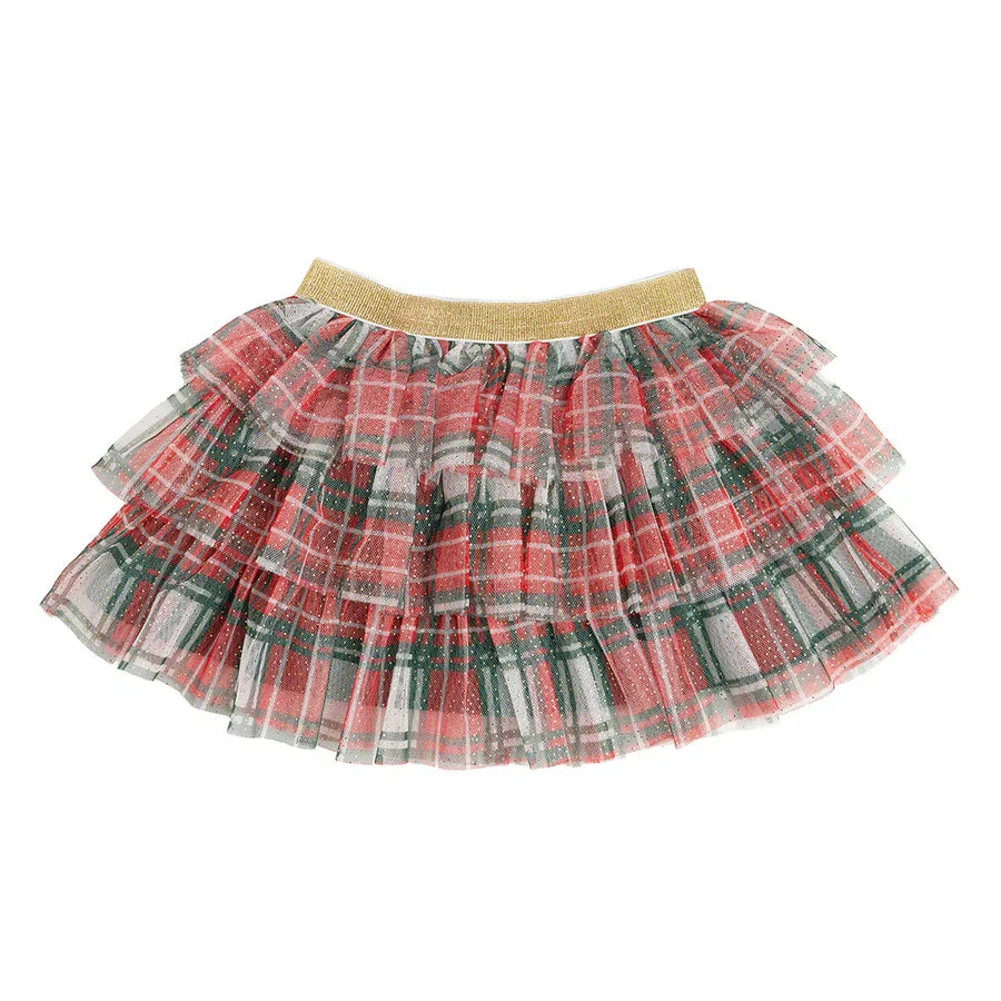Plaid Christmas Tutu 4-6Y