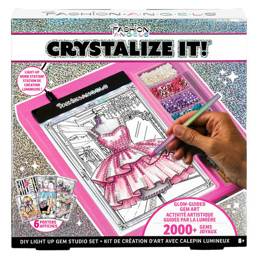 Crystallize It! DIY Light Up Gem Studio Set