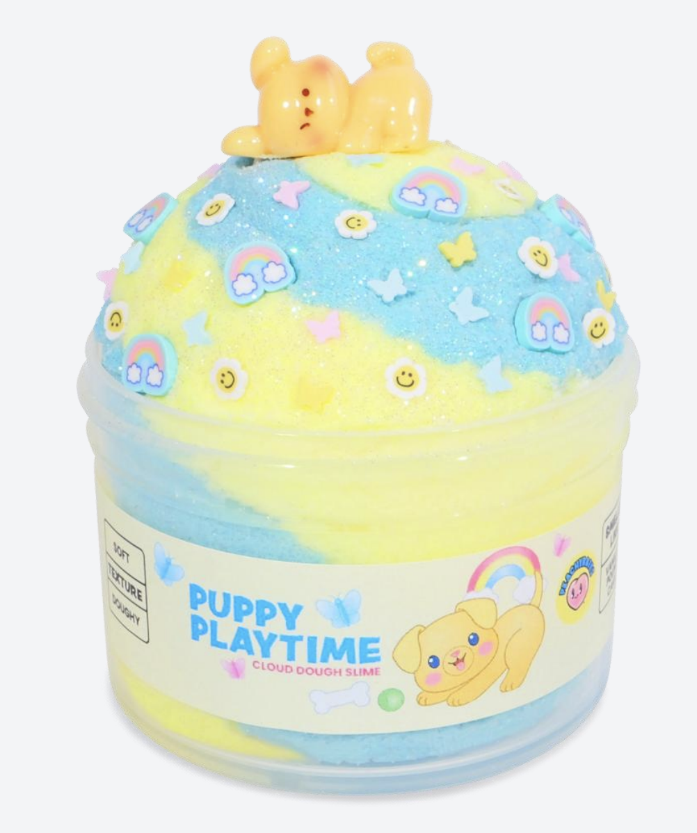 Puppy Playtime Cloud Dough Slime