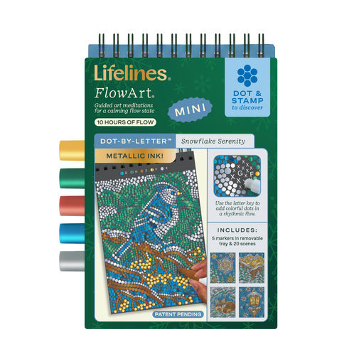 Lifelines FlowArt Mini Dot-By-Letter - Winter Collection