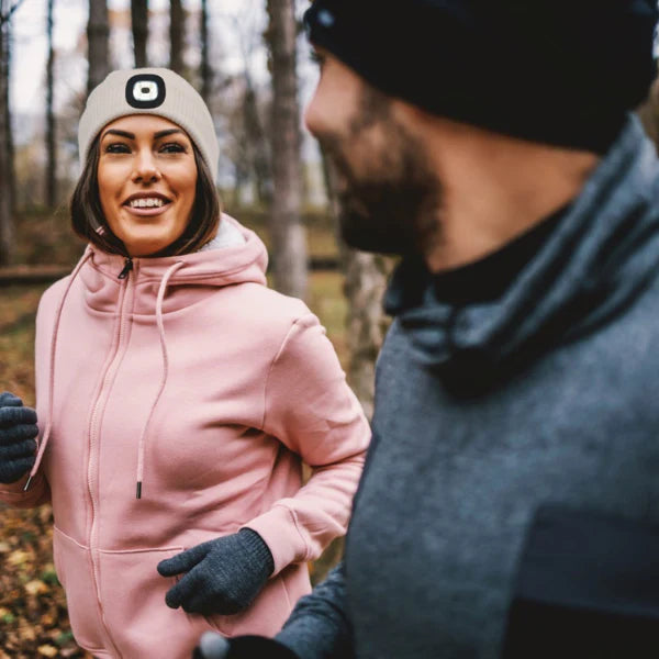 Pink Kids Night Scope Beanie