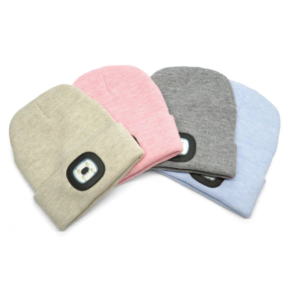 Pink Kids Night Scope Beanie