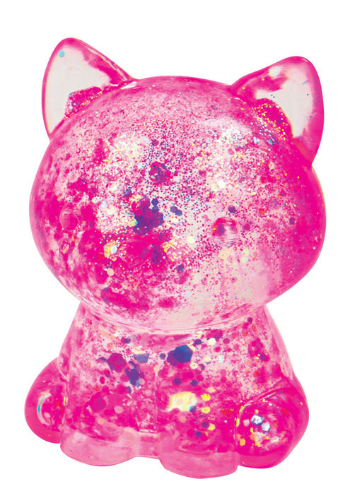 Gummiez Sparkle Kitty Stress Toy - Assorted colors