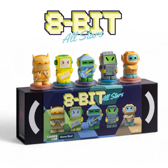 8 Bit Allstars: 5 Figurines Game Music Band - 5 NFC enabled Figurines