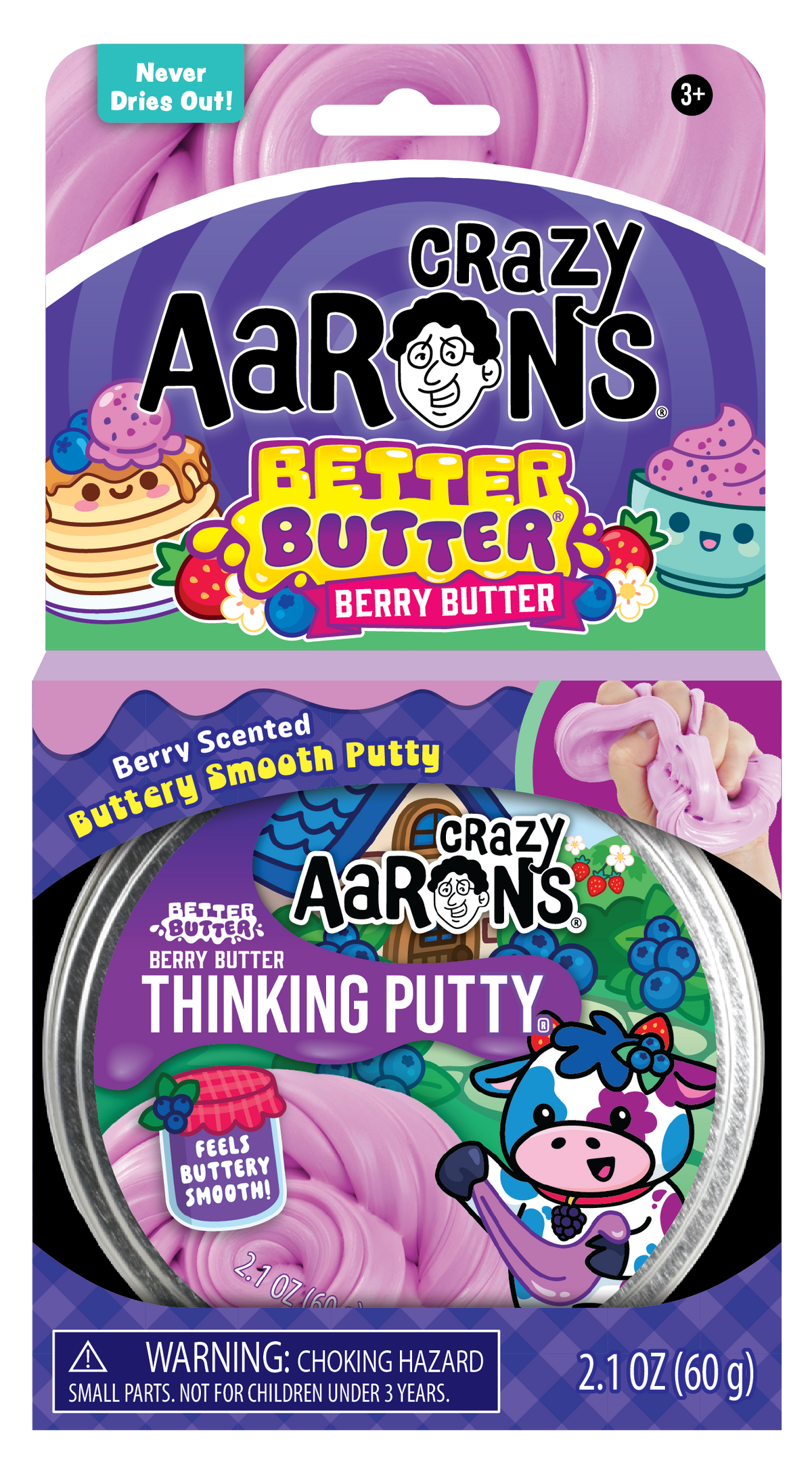 Crazy Aaron s Better Butter Berry Butter Scented Thinking Putty The Crazy Aaron s Better Butter Berry Butter Scented Thinking Putty The