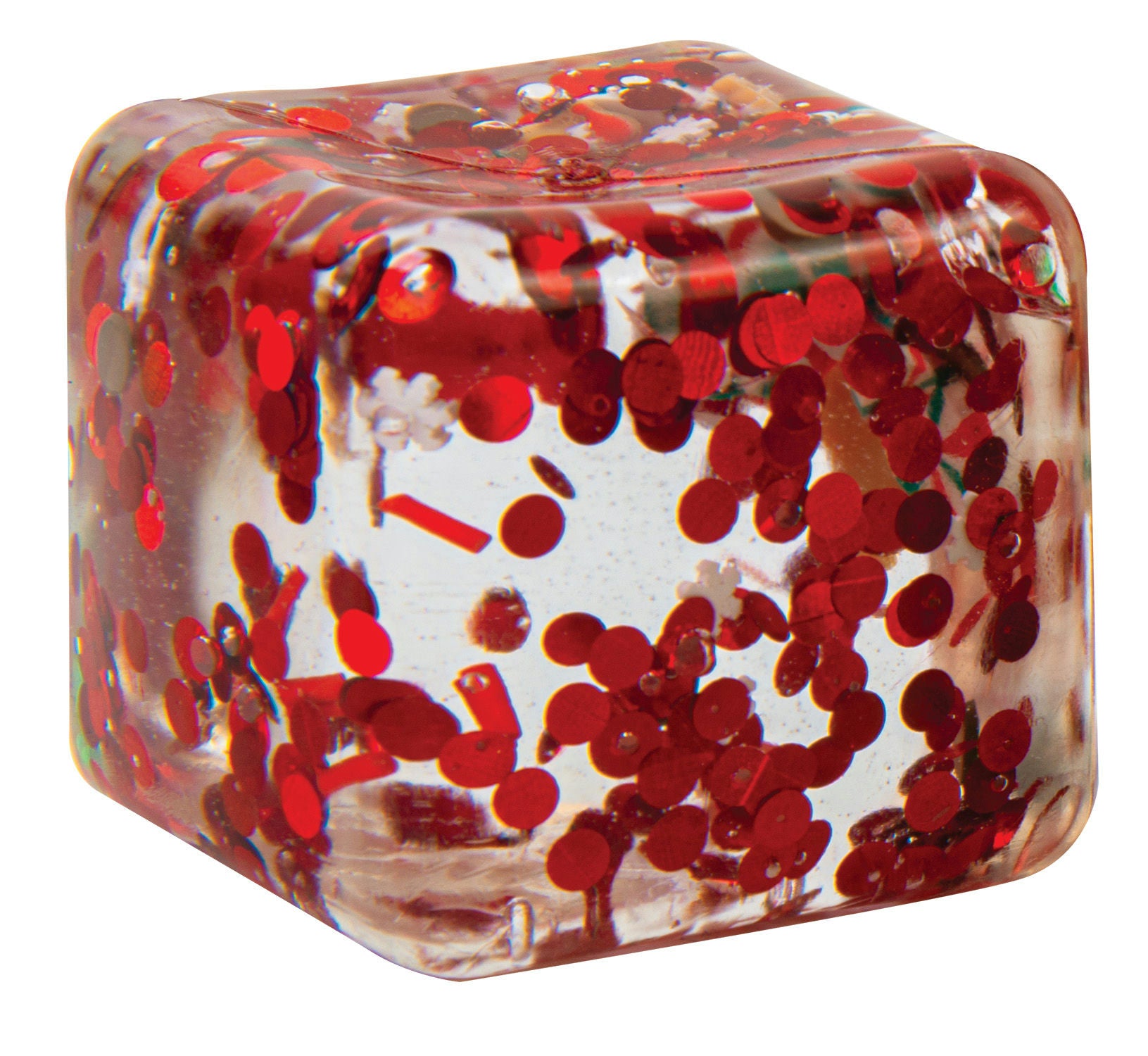 Christmas Qube Stress Toy - Assorted colors