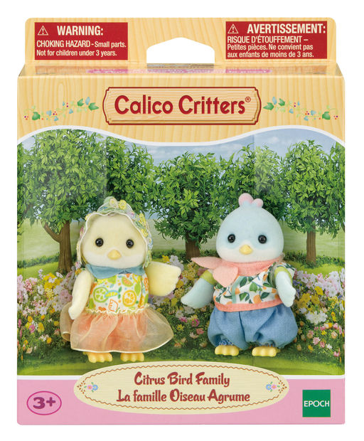 Calico Critters Citrus Bird Family - NEW 2026!
