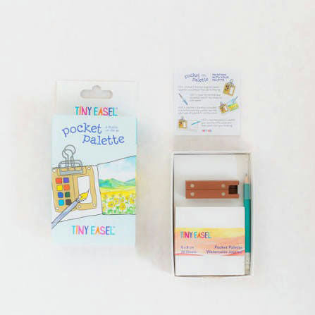 Tiny Easel Pocket Palette A Studio on the Go