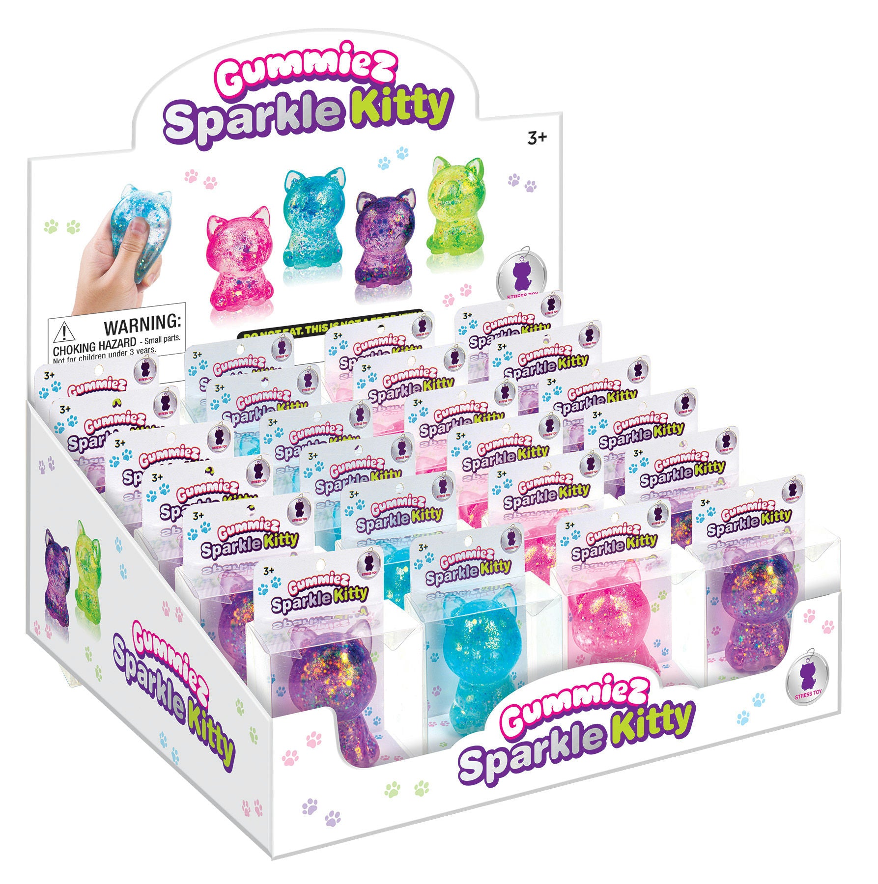 Gummiez Sparkle Kitty - Assorted colors