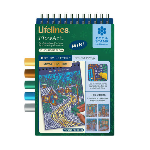 Lifelines FlowArt Mini Dot-By-Letter - Winter Collection