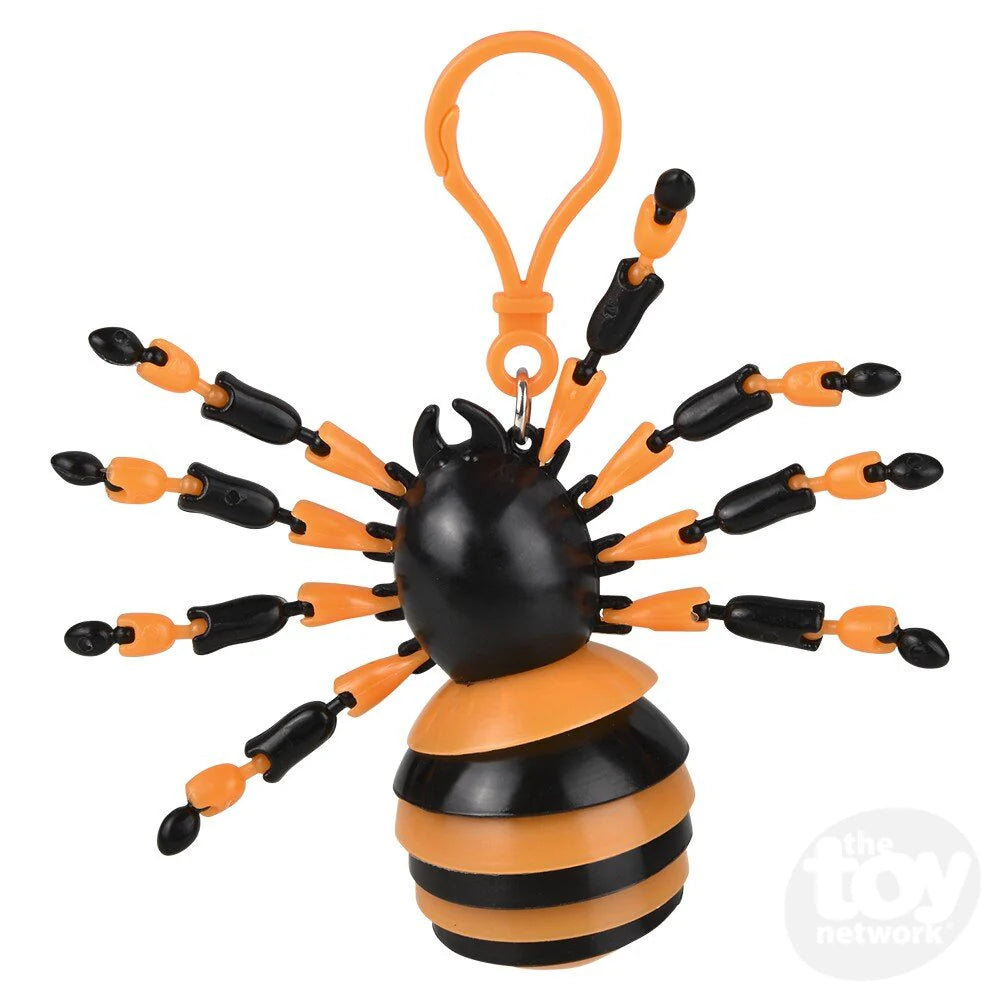3" Wiggle Sensory Spider Clip On