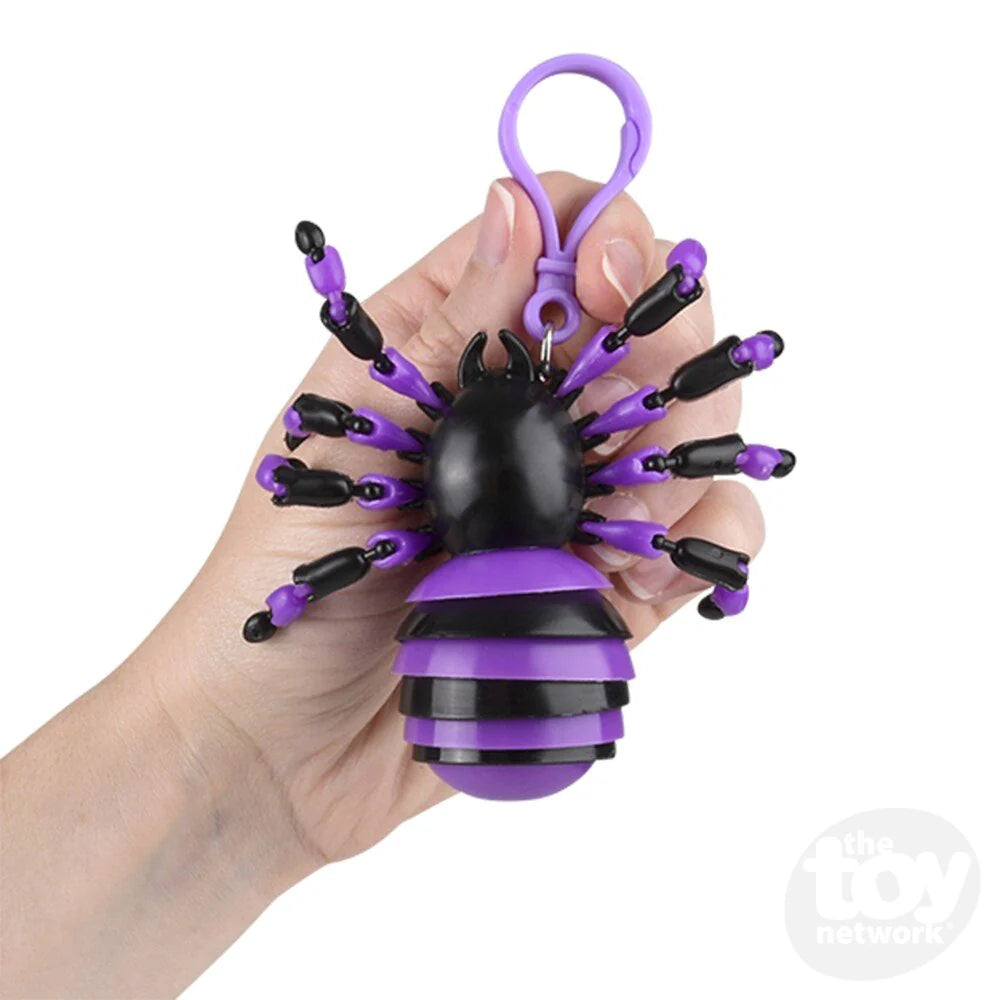 3" Wiggle Sensory Spider Clip On