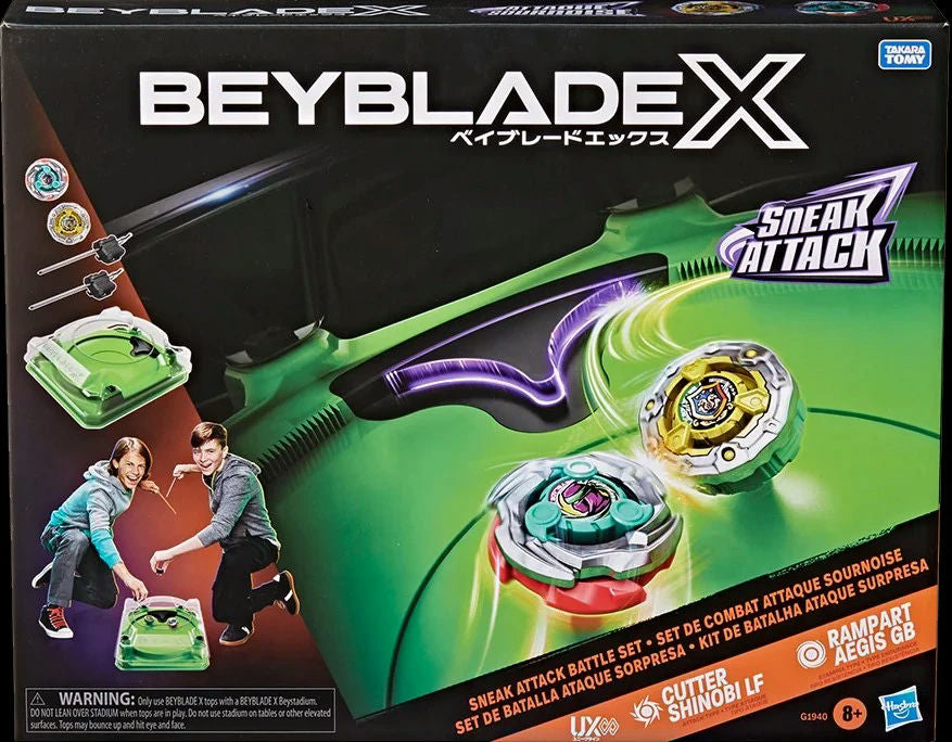 Hasbro Beyblade X Sneak Attack Battle Set