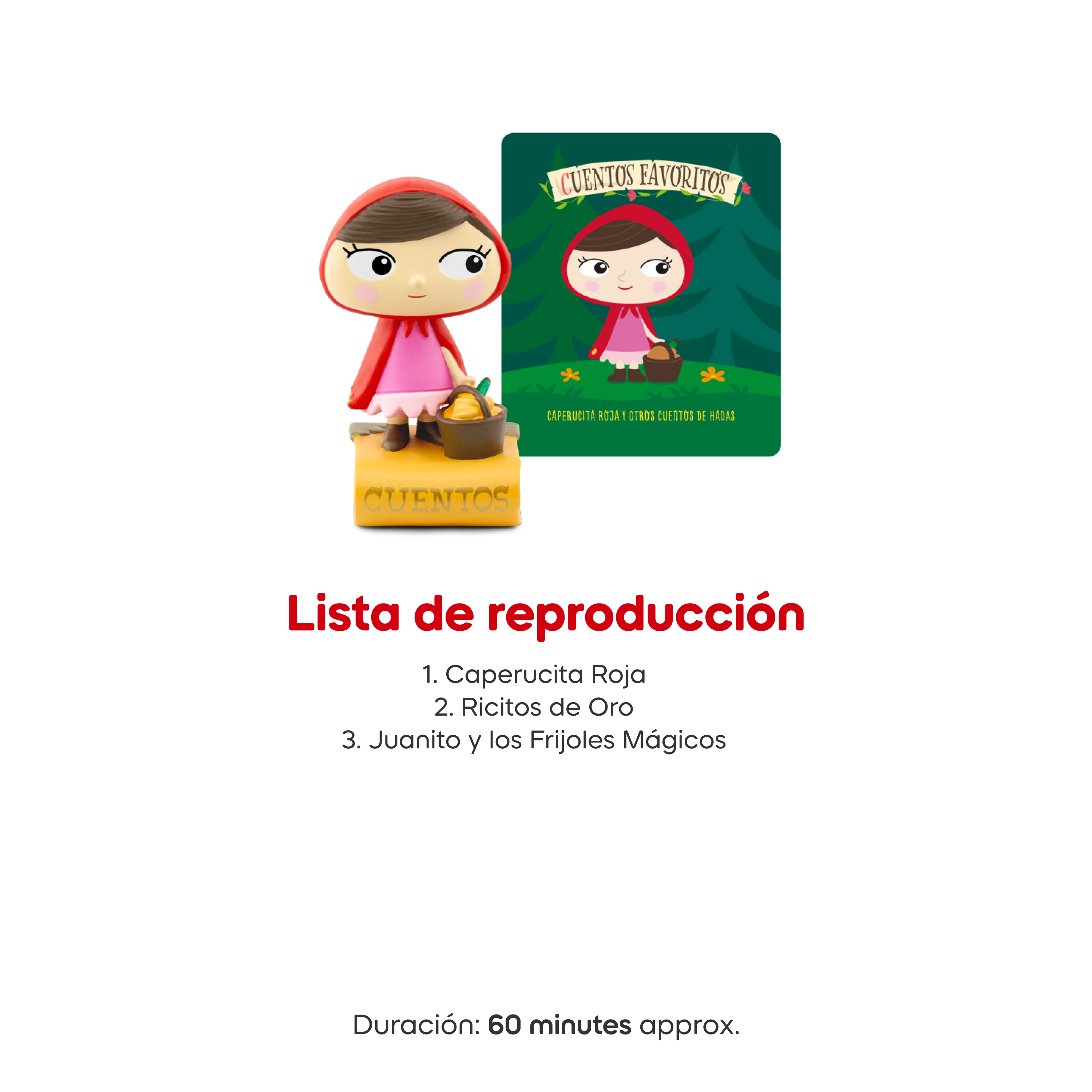 Caperucita Roja y Otros Cuentos De Hadas Tonie (en Español) Tonie