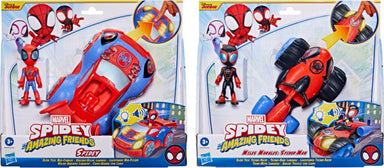 Spidey and his Amazing Friends - Light Up Vehicle (Assorted)