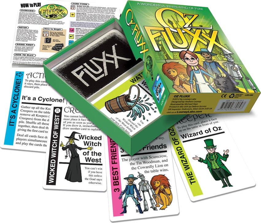 Oz Fluxx Card Game