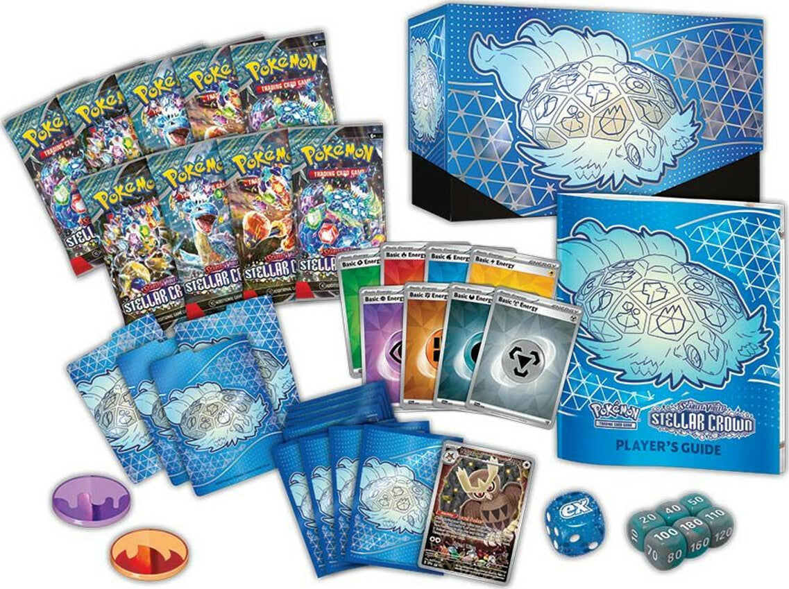 Pokémon TCG: Scarlet & Violet 7: Stellar Crown: Elite Trainer Box