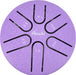 3″ Steel Tongue Drum (Purple)