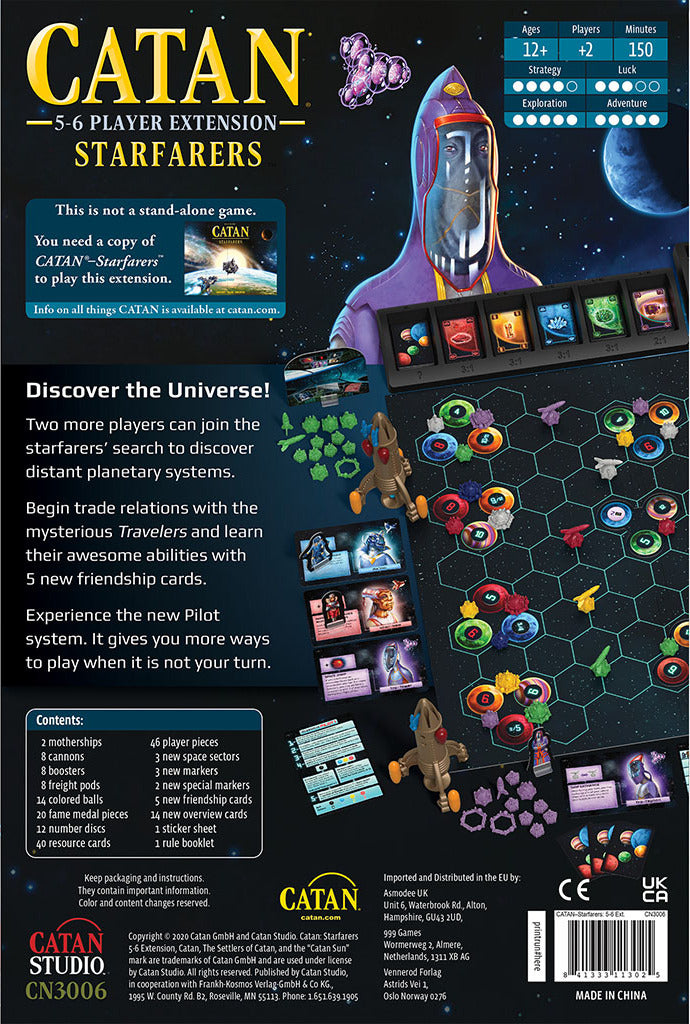 CATAN Starfarers: 5-6 Player Extension