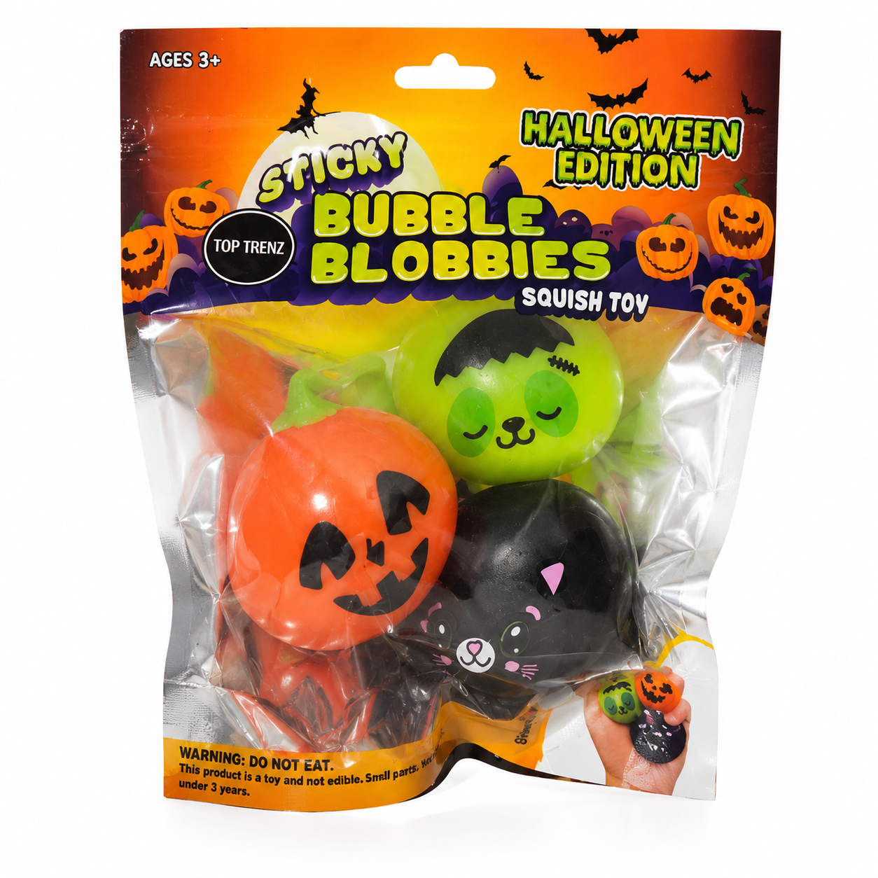 Sticky Bubble Blobbies Halloween Edition