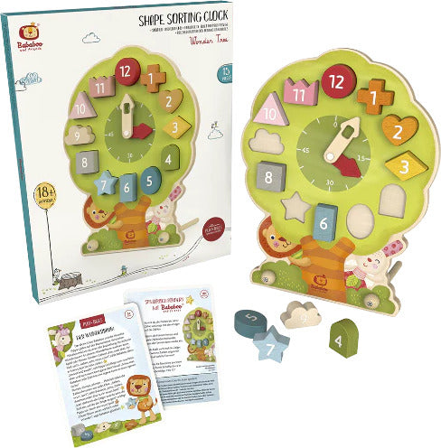 Wonder Tree Shape Sorting Clock — The Learning Tree