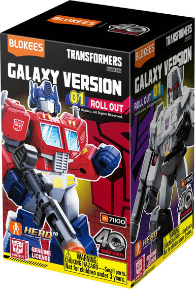 Blokees Figures - Transformers
Galaxy Version 01 ROLL OUT