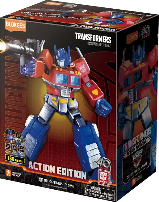 8" Blokees Figures - Transformers
Action Edition 01 - G1 Optimus Prime