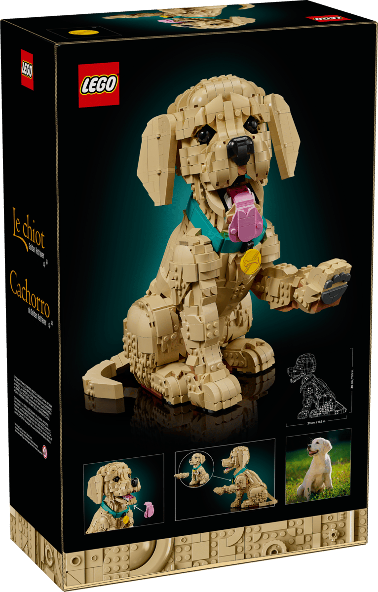 Lego Golden Retriever Puppy