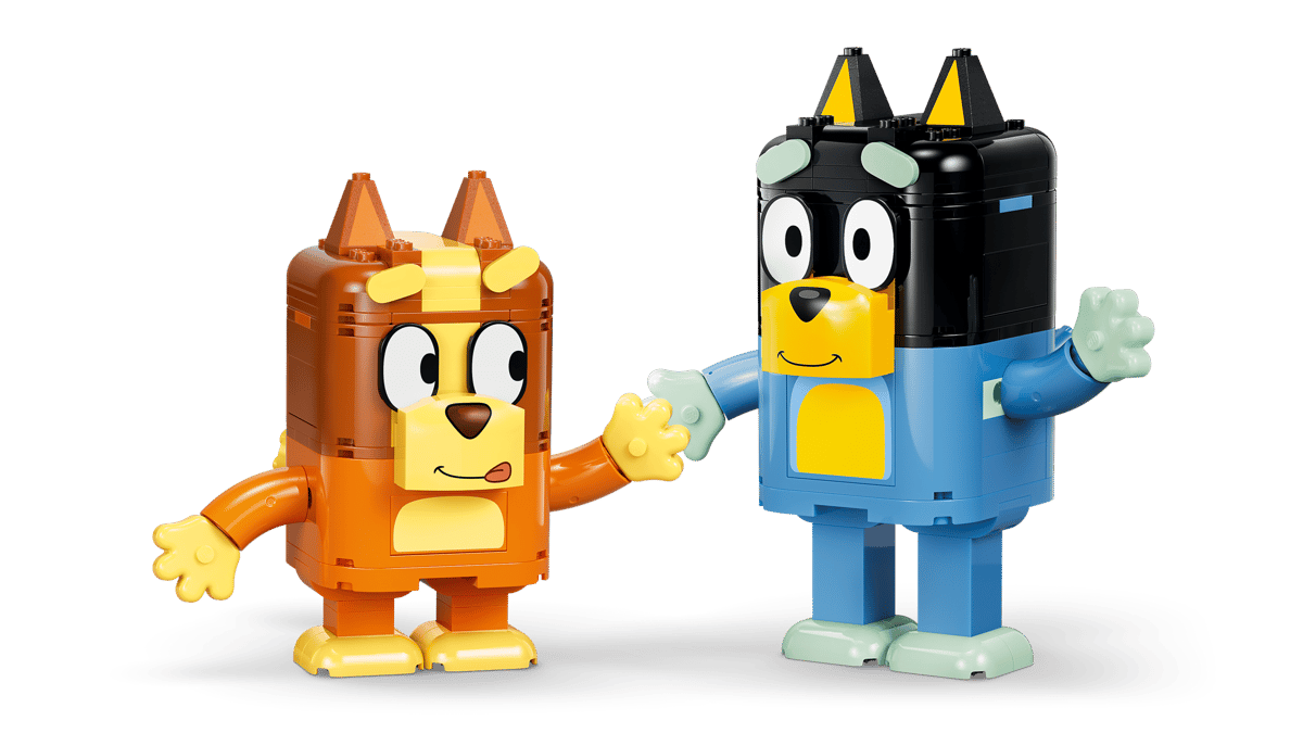 Brick-Built Bluey Family