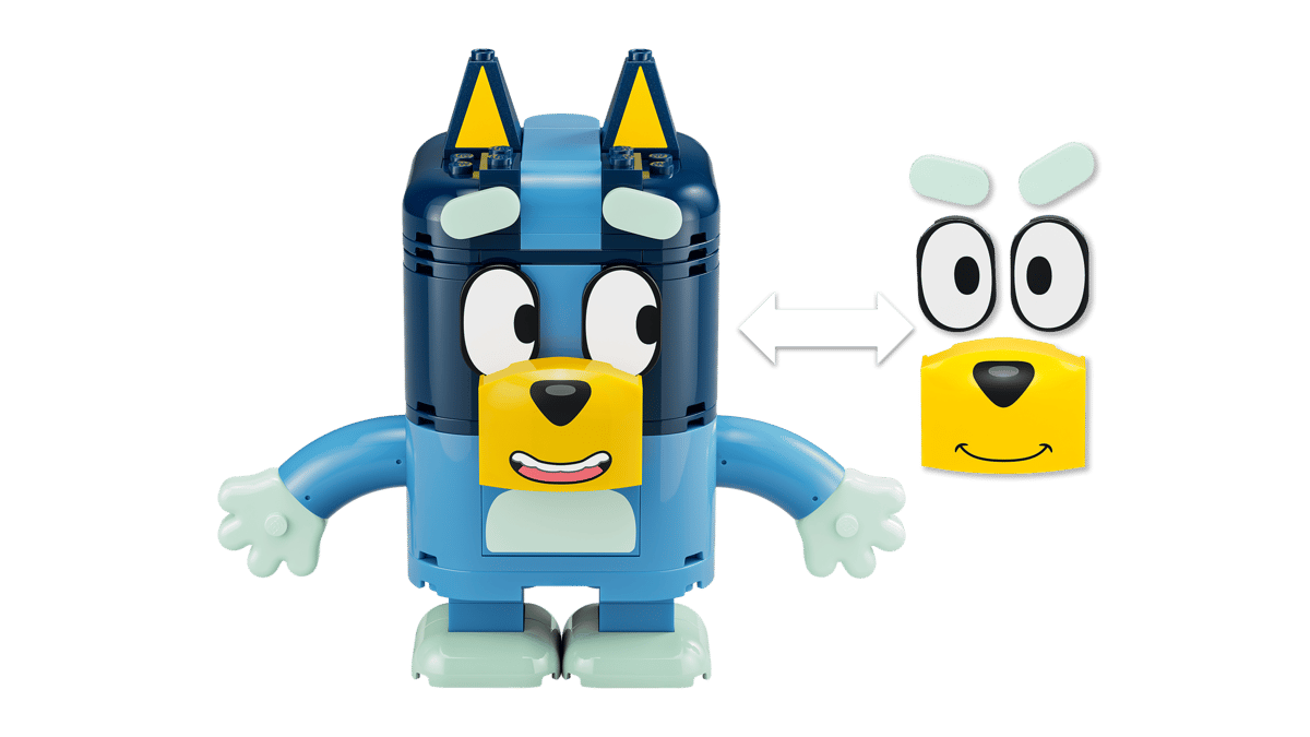 Brick-Built Bluey Family