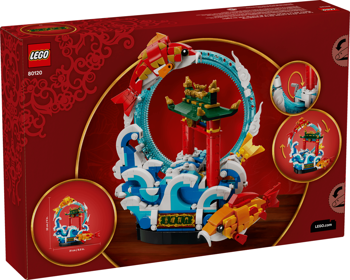 LEGO® Chinese Festivals Prosperity Carp Leaping (80120)