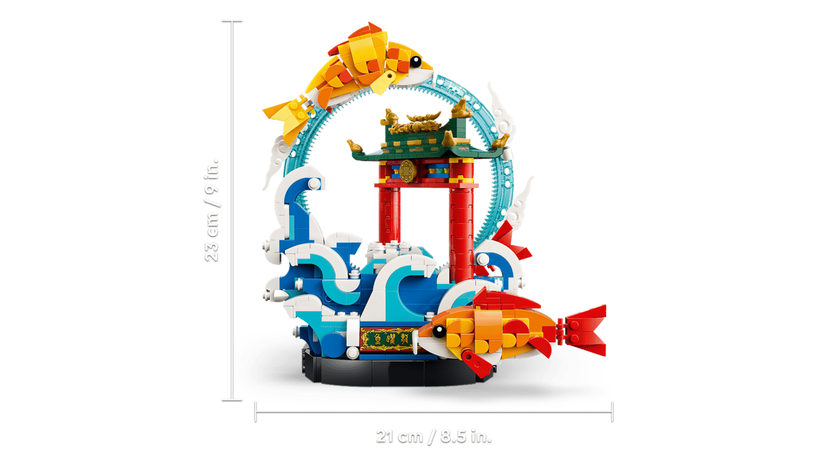 LEGO® Chinese Festivals Prosperity Carp Leaping (80120)