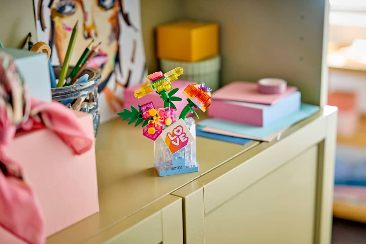 Floral Decor Perfume Bottle