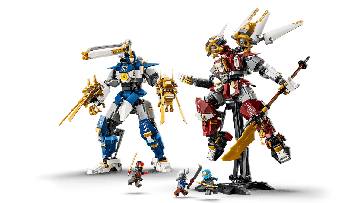 The Twin Titan Mechs
