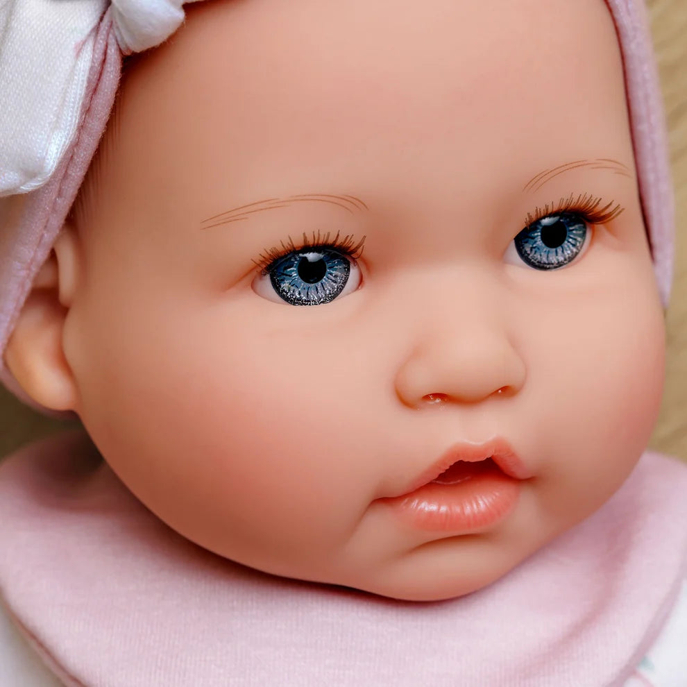 Bonbebe Realistic Baby Doll with Heartbeat Deluxe Bundle 16 Piece St