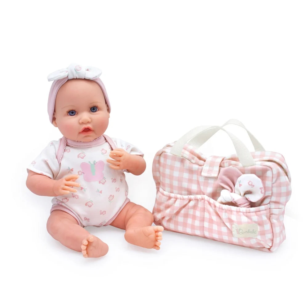 Bonbebe Realistic Baby Doll with Heartbeat Deluxe Bundle 16 Piece St