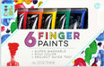JR 6 Washable Fingerpaints