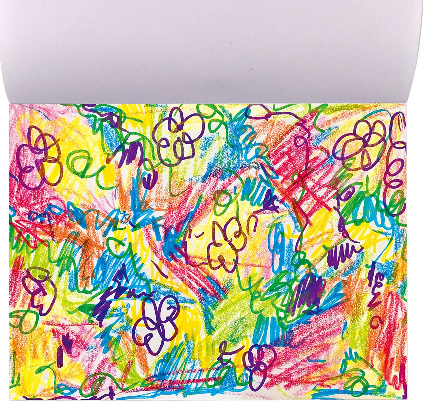 JR Recycled Newsprint Scribble Pad, 12" x 9"