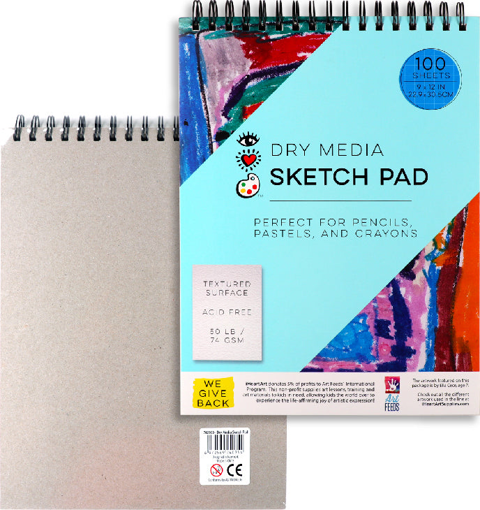 100 Pg Sketch Pad, 9" x 12"