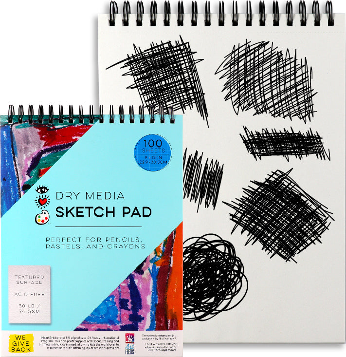 100 Pg Sketch Pad, 9" x 12"
