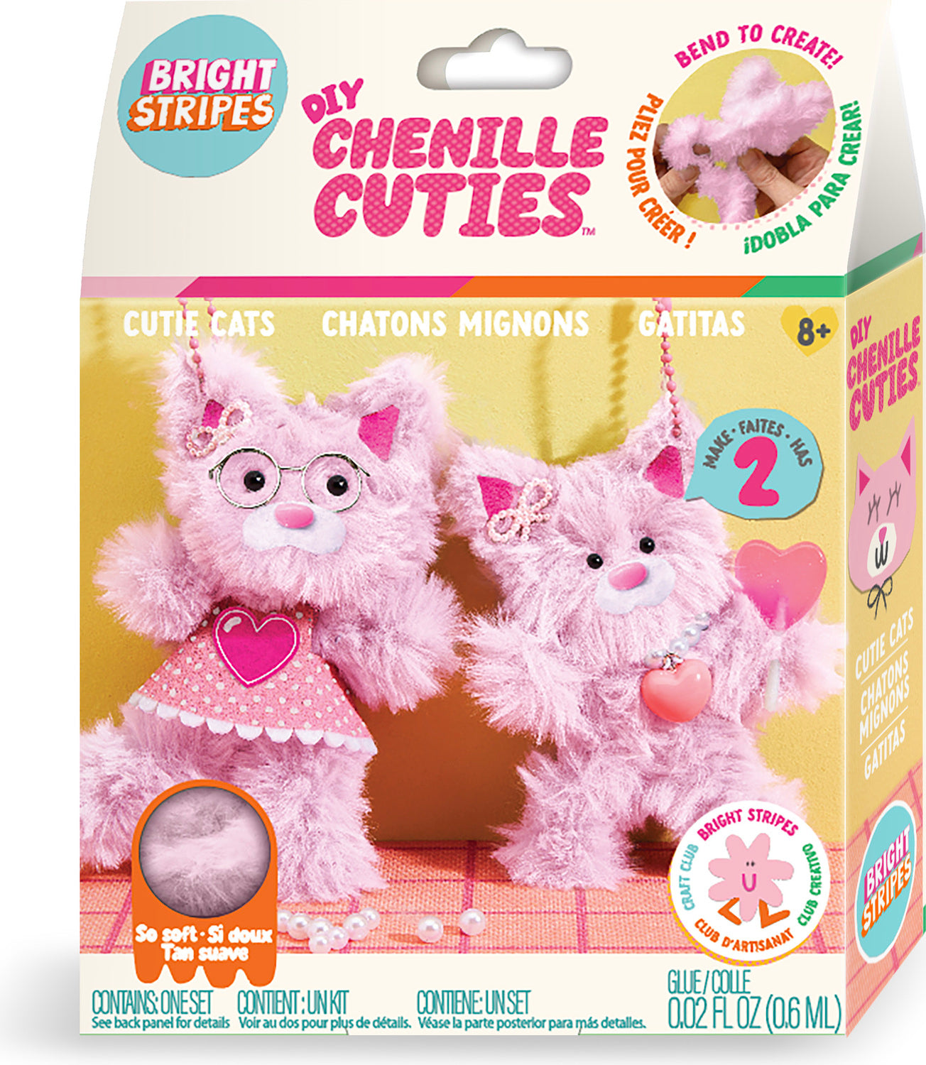DIY Chenille Cuties- Cutie Cats