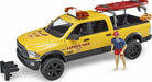 RAM 2500 power wagon lifeguard with figure, stand up paddle and light & sound module