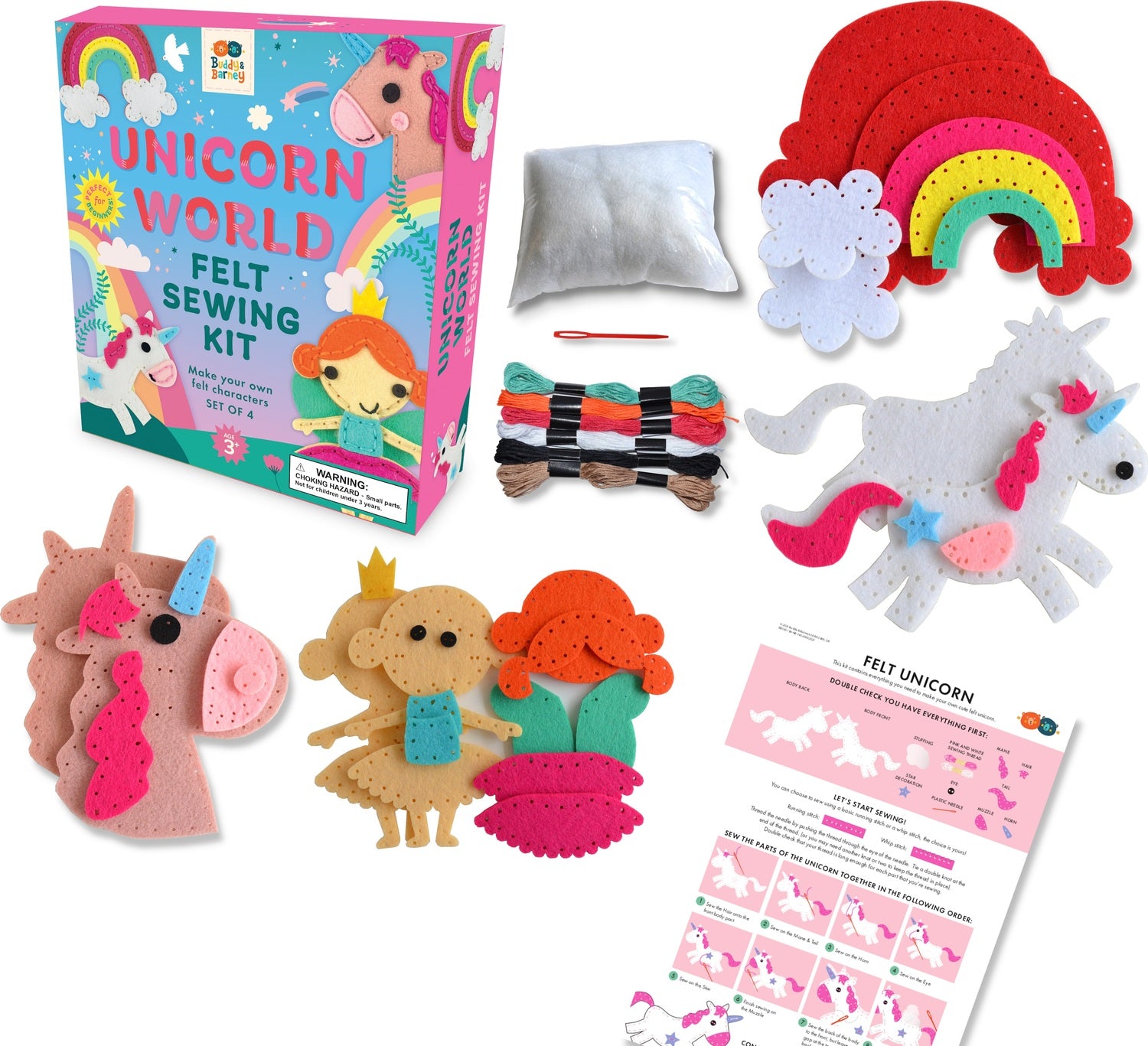 Felt Sewing Kit – Unicorn