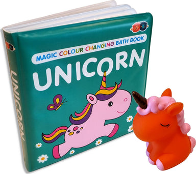 Magic Color Changing Bath Book and Toy – Unicorn