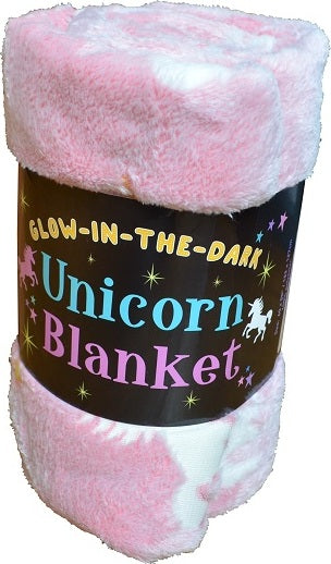 Glow in the Dark Unicorn Blanket