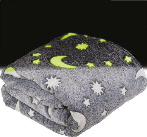 Glow in the Dark Galaxy Throw